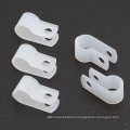 R-Type Cable Clamps (PE, WHITE)